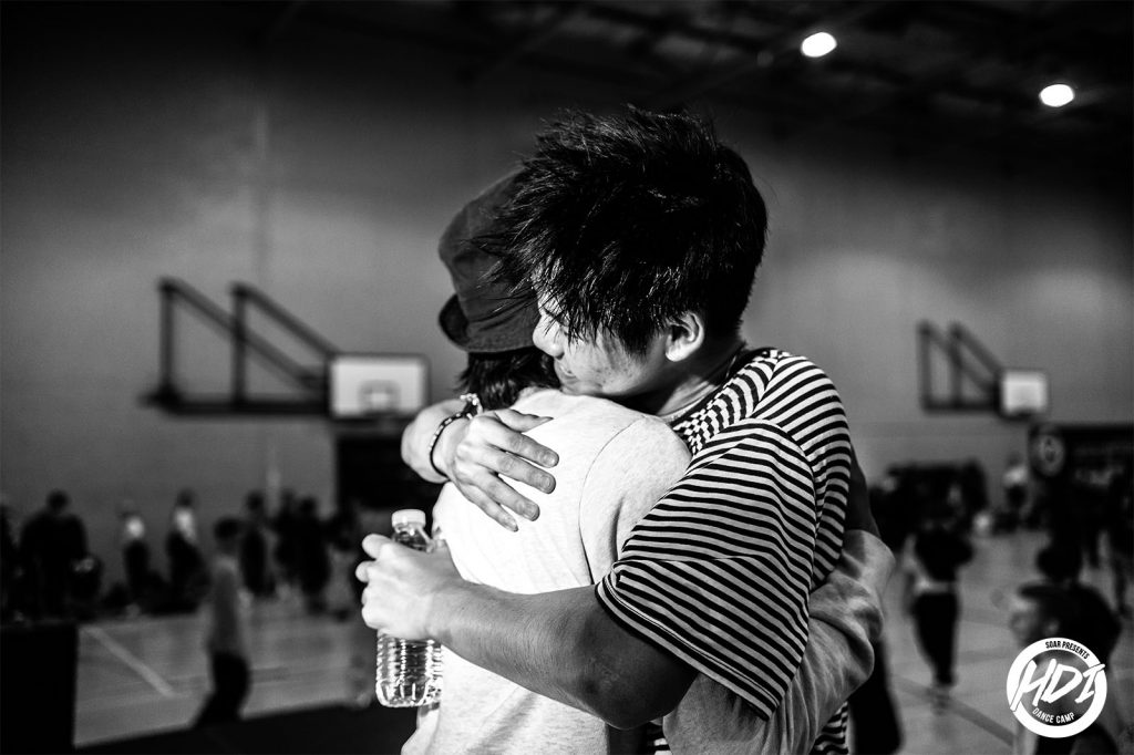 Sean & Shaun Hugging