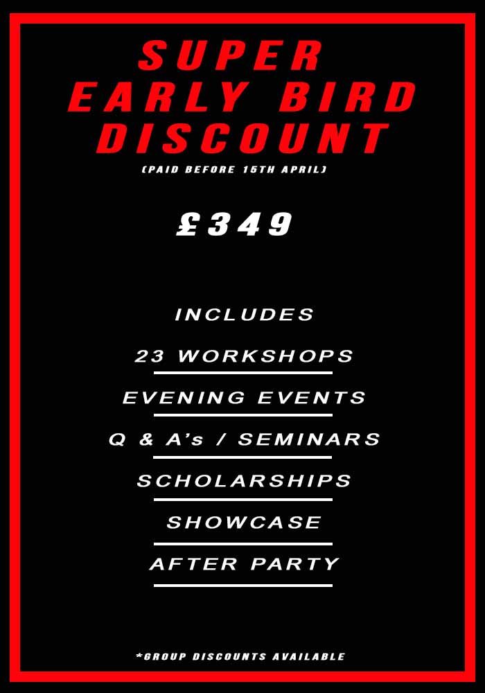 Website super early bird price red